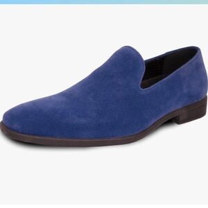 New VANGELO Men Dress Shoe Vallo-3 King-5 Loafer Slip-on  8Wide